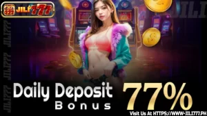 Daily Deposit 77%