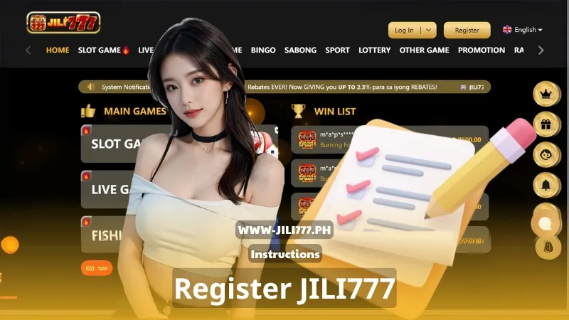 Register JILI777